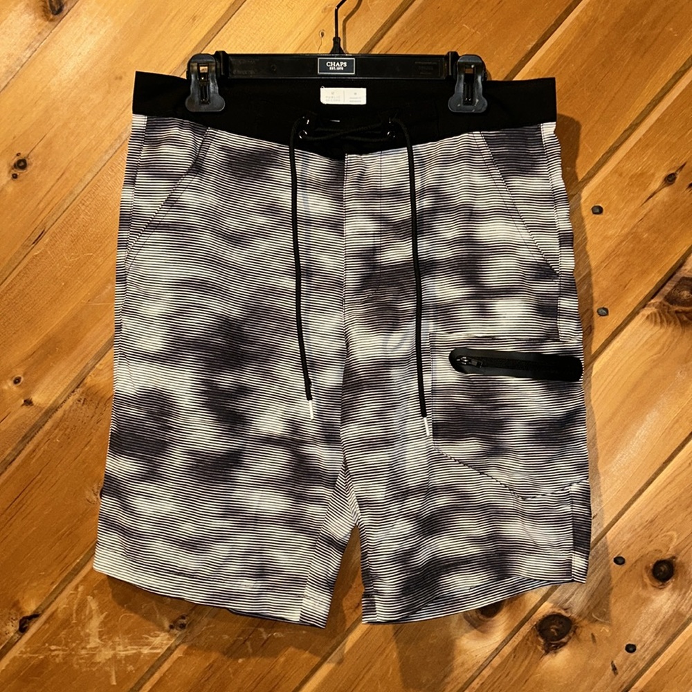 Mens public record swim board shorts